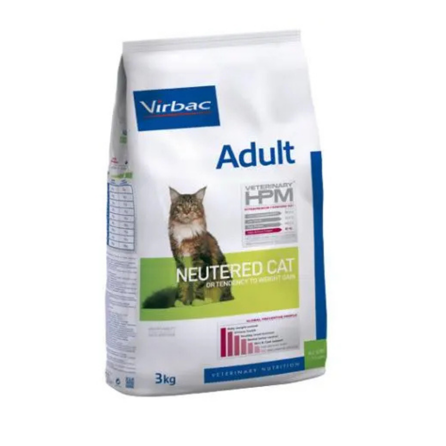 VIRBAC HPM FELINE ADULT NEUTERED 7KG