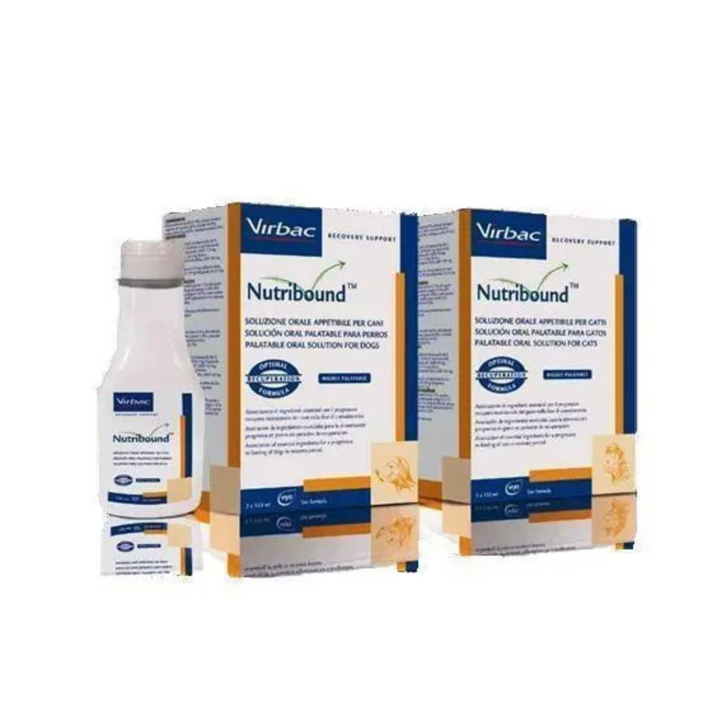 NUTRIBOUND GATOS 3 BOTELLAS 150ML