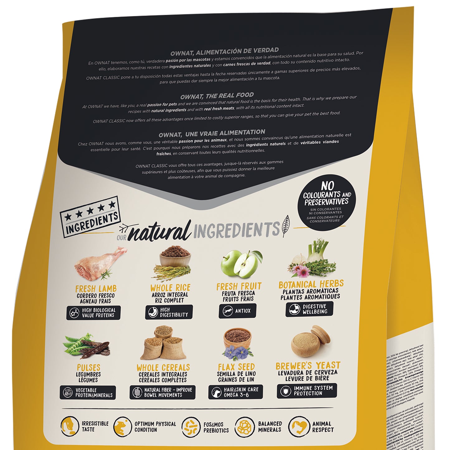 Ownat Classic Lamb & Rice Pienso Cordero y Arroz para Perro