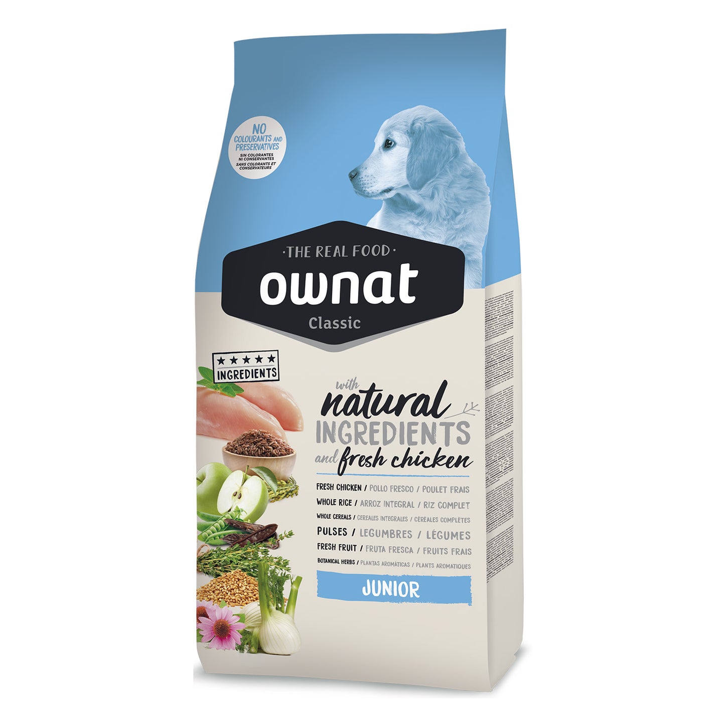 Ownat Classic Junior Pienso Pollo para Perro Junior