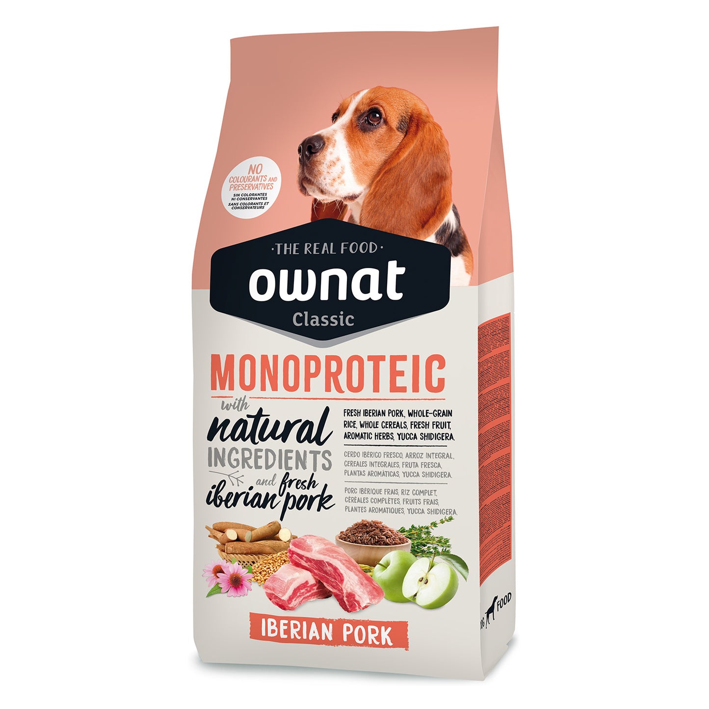 Ownat Classic Monoproteico Iberian Pork Pienso Cerdo para Perro