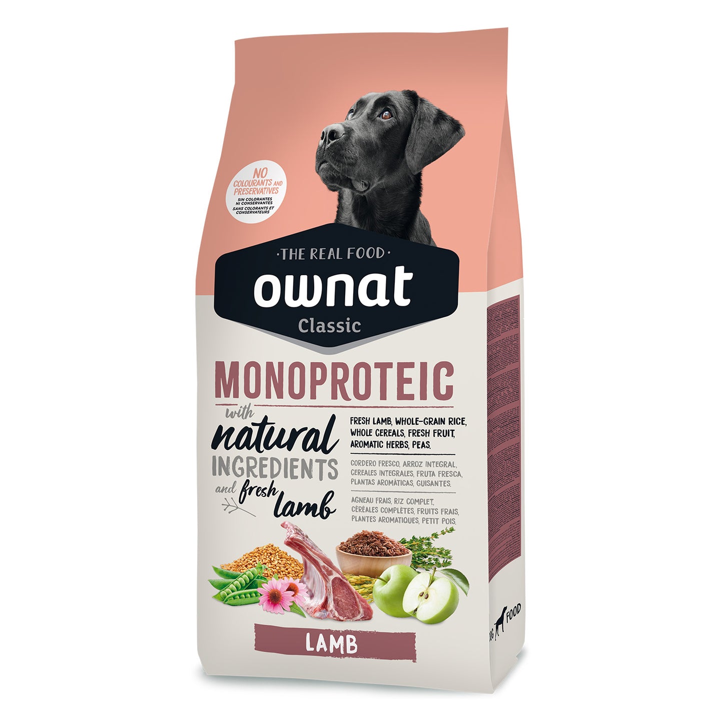 Ownat Classic Monoproteico Lamb Pienso Cordero para Perro