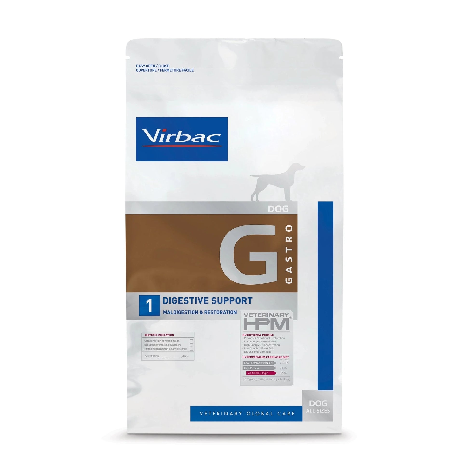 VIRBAC HPM CANINE DIGESTIVE SUPPORT G1