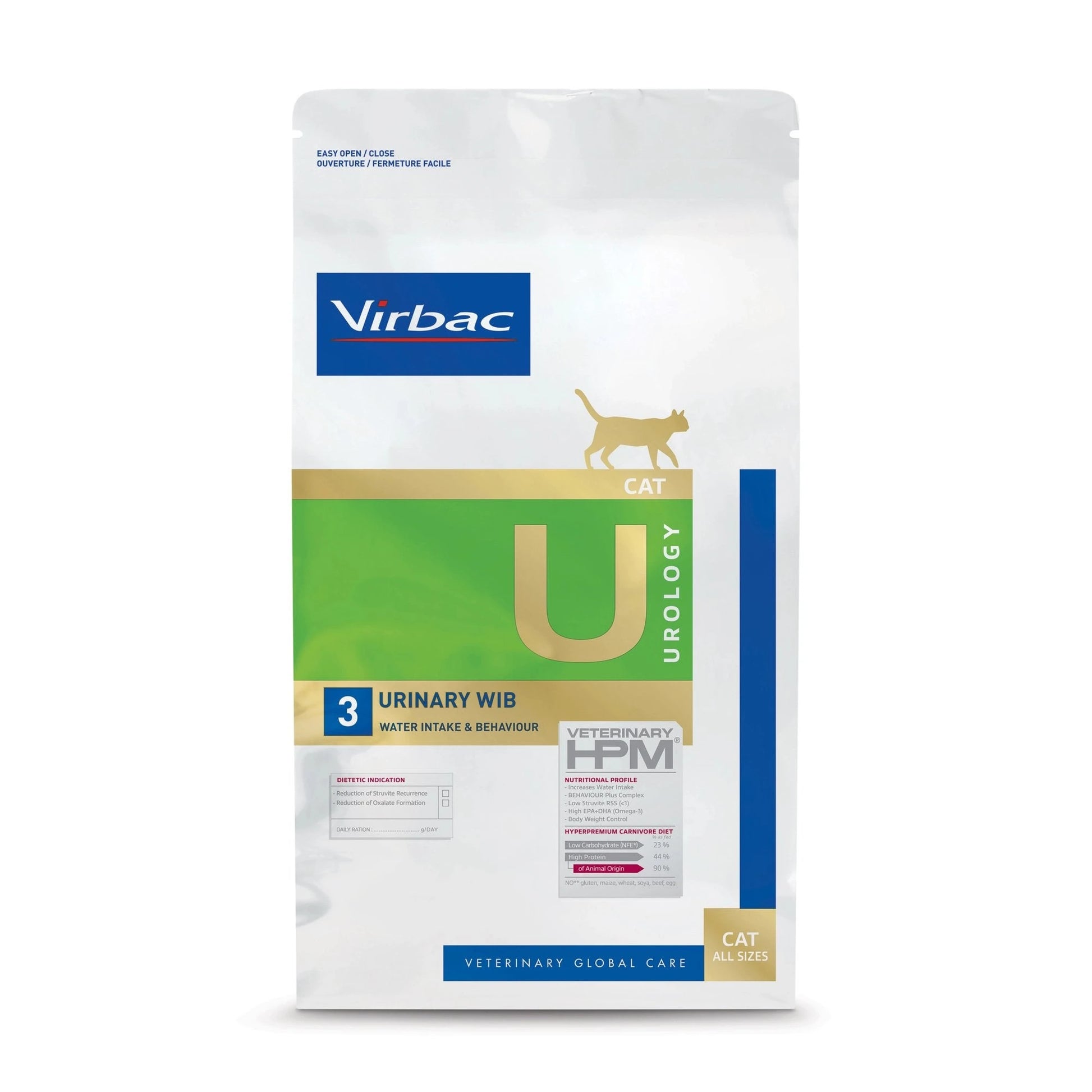 VIRBAC HPM FELINE UROLOGY URINARY WIB U3