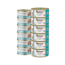 Dos pilas del mismo producto apiladas, listas para su venta en la tienda.