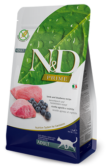 Pienso Farmina ND Cat Prime Cordero 10kg - Premium Sin Cereales para Gatos