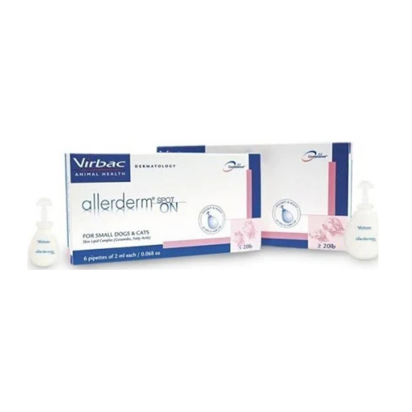 ALLERDERM SPOT-ON 2 ml 6 pip < 10 Kg