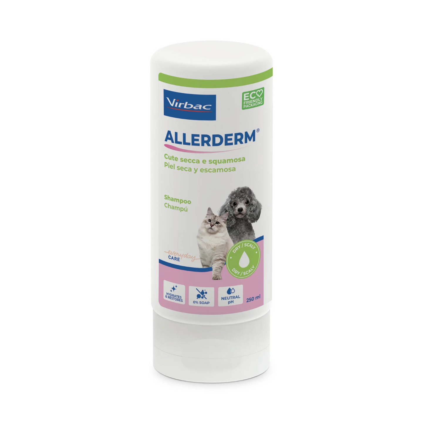 ALLERDERM CHAMPÚ PIEL SECA Y ESCAMOSA 250 ML