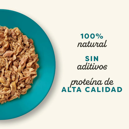 Lámina informativa con afirmaciones de la marca sobre la calidad de esta receta.