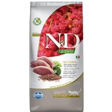 Pienso Farmina ND Quinoa Neutered Pato 5kg - Castrados Control Peso