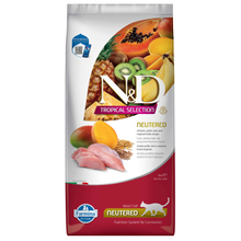 Pienso Farmina ND Tropical Neutered Pollo 10kg - Frutas Tropicales Premium