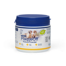 Envase de ProDen PlaqueOff polvo para perro y gato de 180 gramos, suplemento dental natural a base de alga marina A.N ProDen