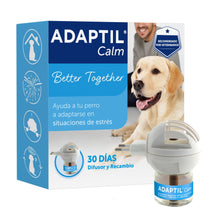 Difusor eléctrico de la gama Calm de Adaptil con su envase de 48 ml