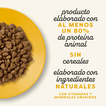 Lámina informativa de la marca sobre las características generales del producto