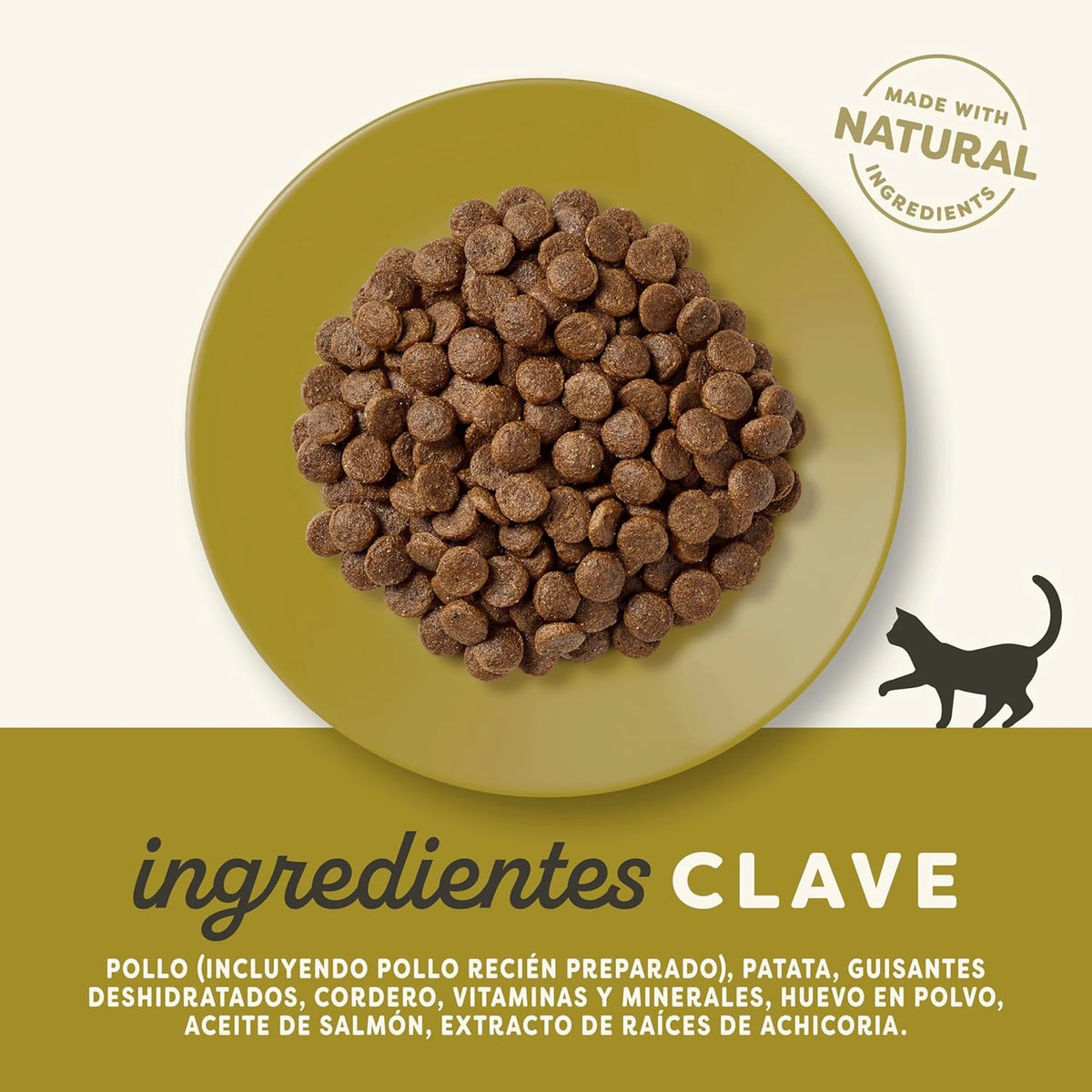 Lámina con los ingredientes clave de la receta de pollo y cordero de Applaws