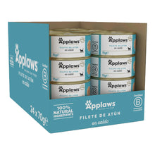 Caja de 24 latas Applaws de filete de atún para gatos, formato 24 x 70 g.