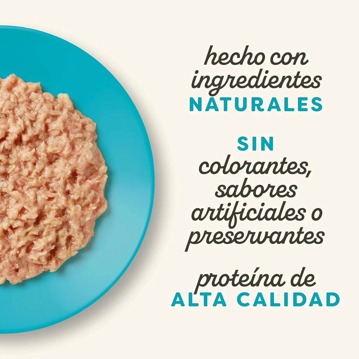 Lámina informativa de la marca con más detalles sobre esta receta húmeda.