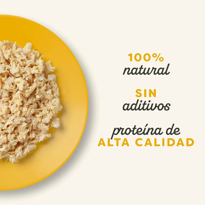 Lámina informativa con afirmaciones de la marca sobre la calidad de esta receta.