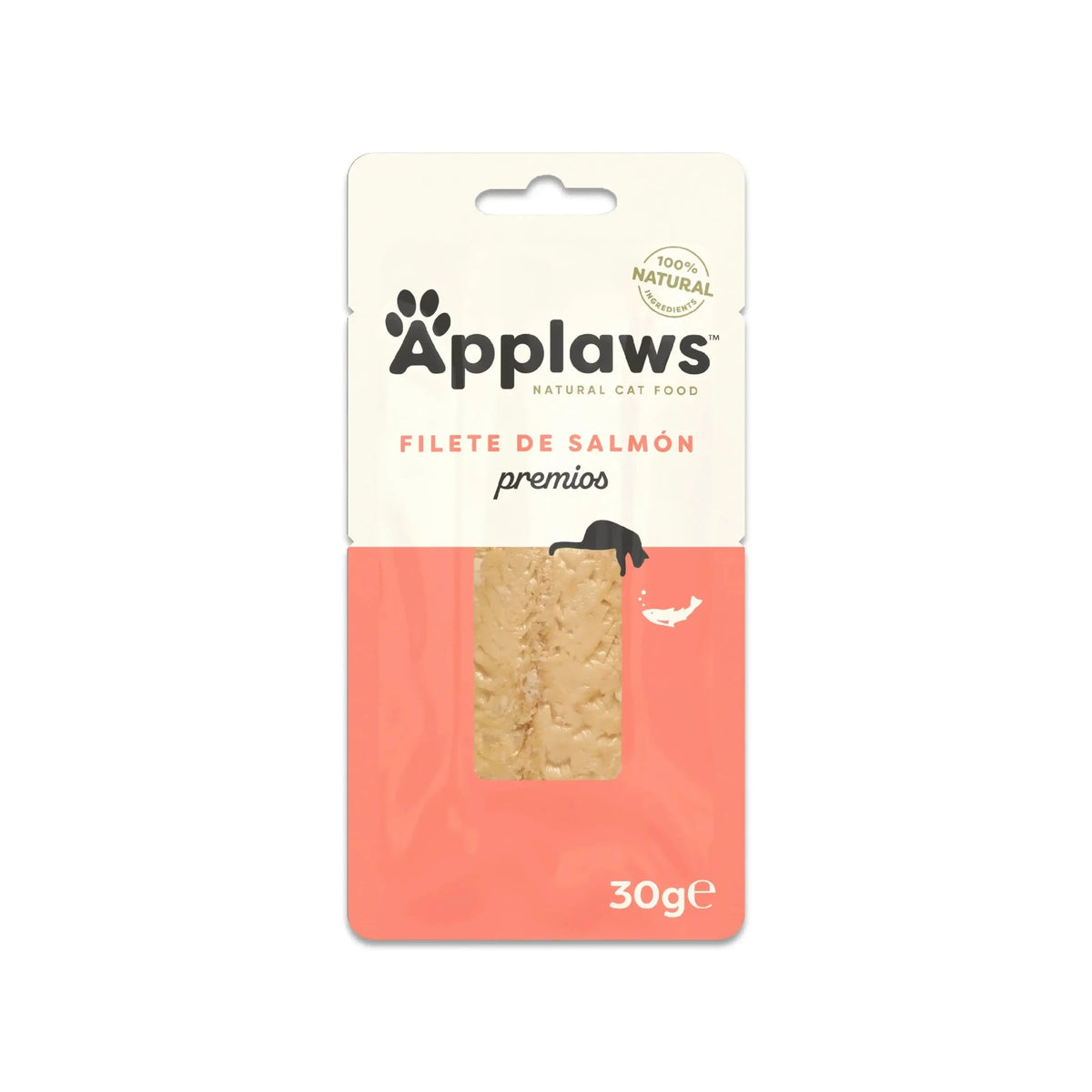 Bolsita del lomo de salmón Applaws para gatos de 30 g, EAN 5060481893145
