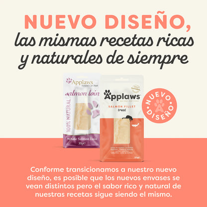 Aviso del fabricante que compara el envase antiguo con el nuevo diseño