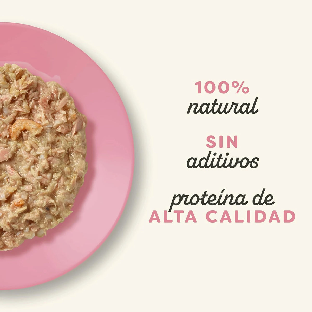 Lámina informativa de la marca sobre el origen de los ingredientes de la receta