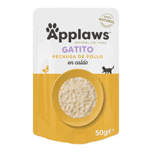 Sobre individual Applaws gatitos pollo en caldo, formato 50 gramos