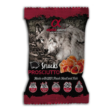 Snack Alpha Spirit de jamón en bolsa de 50 g para perros, EAN 28436586310060