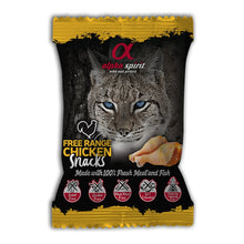 Snack Alpha Spirit de pollo en bolsa de 50 g para gatos, EAN 8436586310103