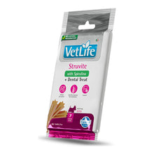 Snack dental Farmina Vet Life Struvite Mini para perros pequeños, caja de 15 bolsas de 60 g (mini), EAN 8010276043603
