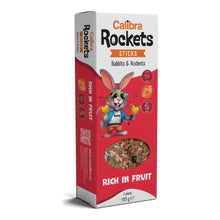 Sticks de frutas Calibra Rockets para conejos y roedores, envase de 120 g