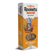Sticks verduras y nueces Calibra Rockets para hámsteres y roedores, 120 g