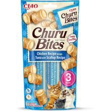 Churu Bites de atún con vieira para gatos, bolsa de 3 piezas de 10 g (30 g), EAN 18859387700800