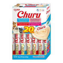 Churu Variedades de Atún con Marisco para gatos, envase multipack