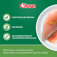 Plato blanco con una pechuga de pollo cruda y romero, junto a tres iconos sobre fondo verde