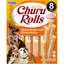 Churu Rolls de pollo para perros, bolsa de 8 piezas de 12 g, EAN 18859387701364