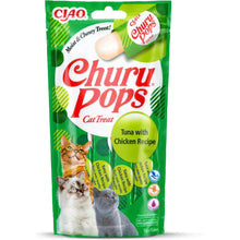 Churu Pops de atún con pollo para gatos, bolsa de 4 tubos de 15 g (60 g), EAN 18859387701012