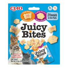 Ciao Juicy Bites sabor vieira y sabor cangrejo para gatos, bolsa de 3 sobres de 11,3 g (33,9 g), EAN 18859387701494