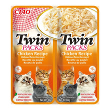 Ciao Twin Packs de pollo en caldo de pollo para gatos, pack de 2 bolsitas de 40 g (80 g), EAN 18859387701258