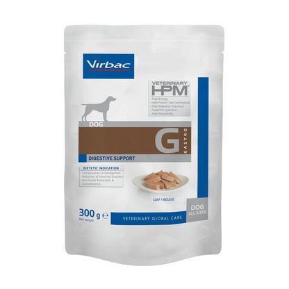Comida húmeda gastrointestinal para perros Virbac HPM Digestive Support, sobre 300 g, EAN 3561963630231