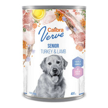 Lata de 400 g de Calibra Verve Senior de pavo y cordero para perros senior