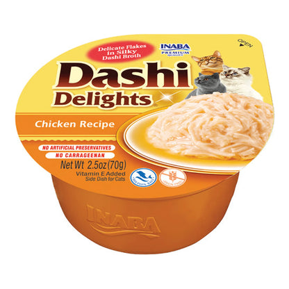 Dashi Delights de pollo en tarrina para gatos, tarrina de 70 g, EAN 14262365730623