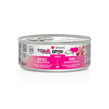 Lata de 85 g de Disugual Toy Dog Cubes, latas Disugual cerdo y bresaola para perros