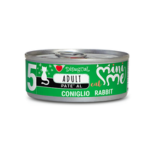 Lata de 85 g de paté Mini Me Adult de conejo para gatos de Disugual