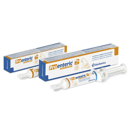 Pro-enteric Advanced para perros en jeringa de 15 ml de Bioiberica, jeringa de 15 ml de pasta palatable, EAN 8430336092059
