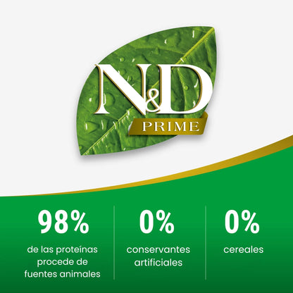 Pienso Farmina ND Cat Prime Cordero - Premium Sin Cereales para Gatos