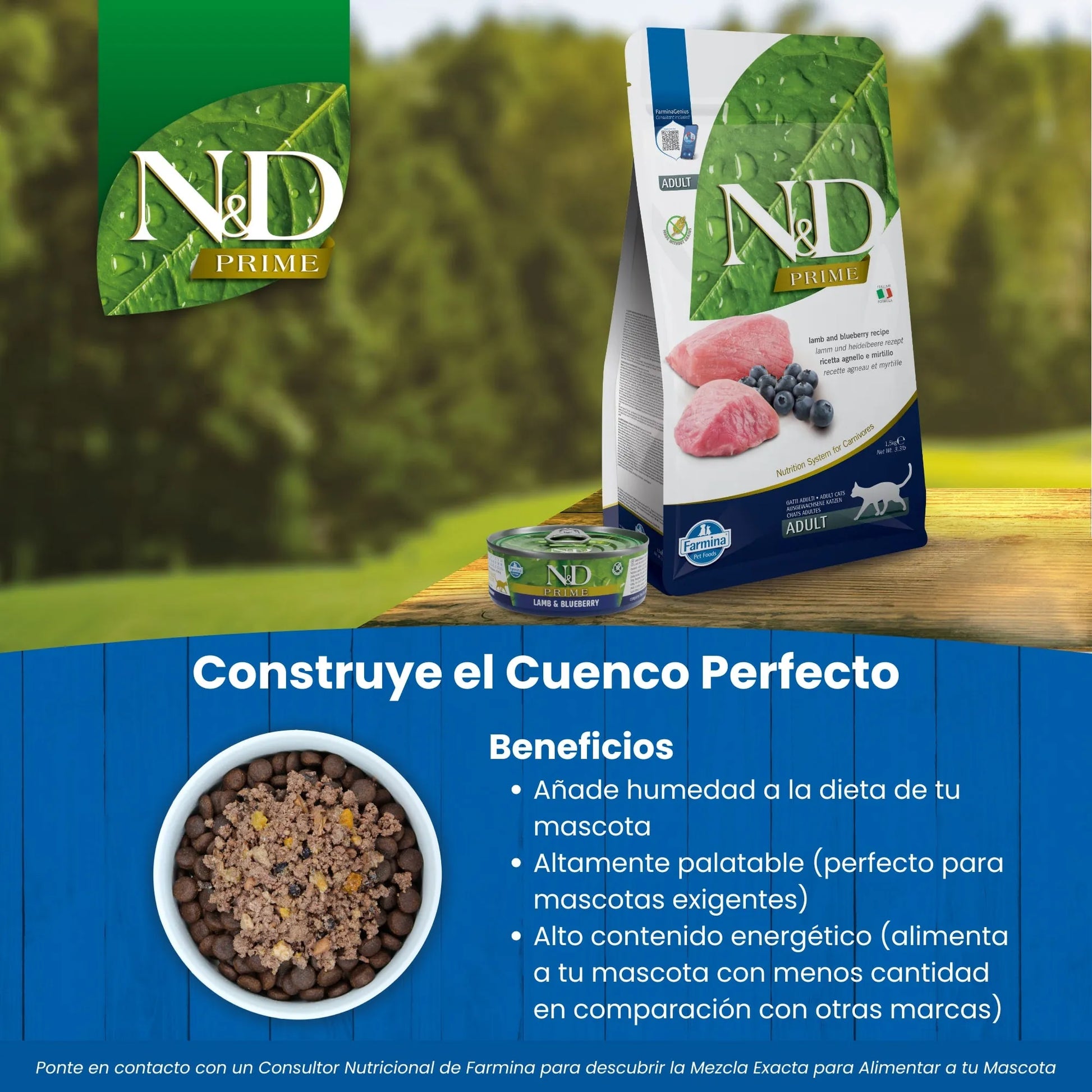 ND CAT PRIME NEUTERED POLLO - Alimento Gatos Esterilizados