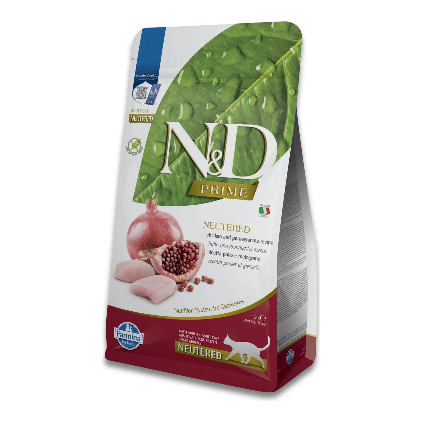 ND CAT PRIME NEUTERED POLLO - Alimento Gatos Esterilizados