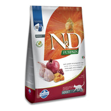 Pienso Farmina ND Pumpkin Codorniz - Caza Premium Gatos Adultos