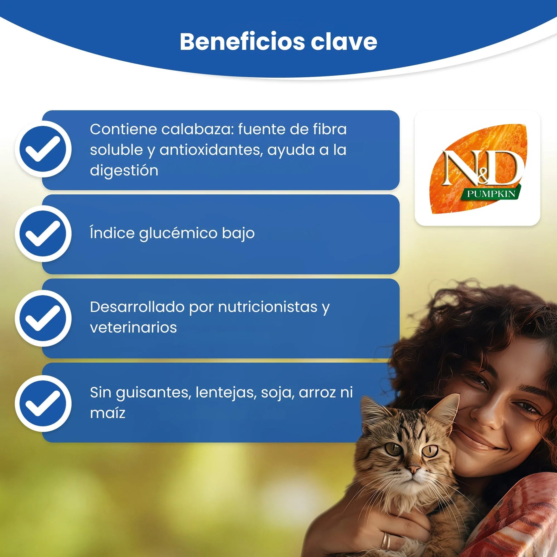 Pienso Farmina ND Cat Pumpkin Venado - Premium Sin Cereales para Gatos