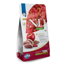 Bolsa de pienso Farmina N&D Quinoa Hairball de pato para gatos, vista frontal